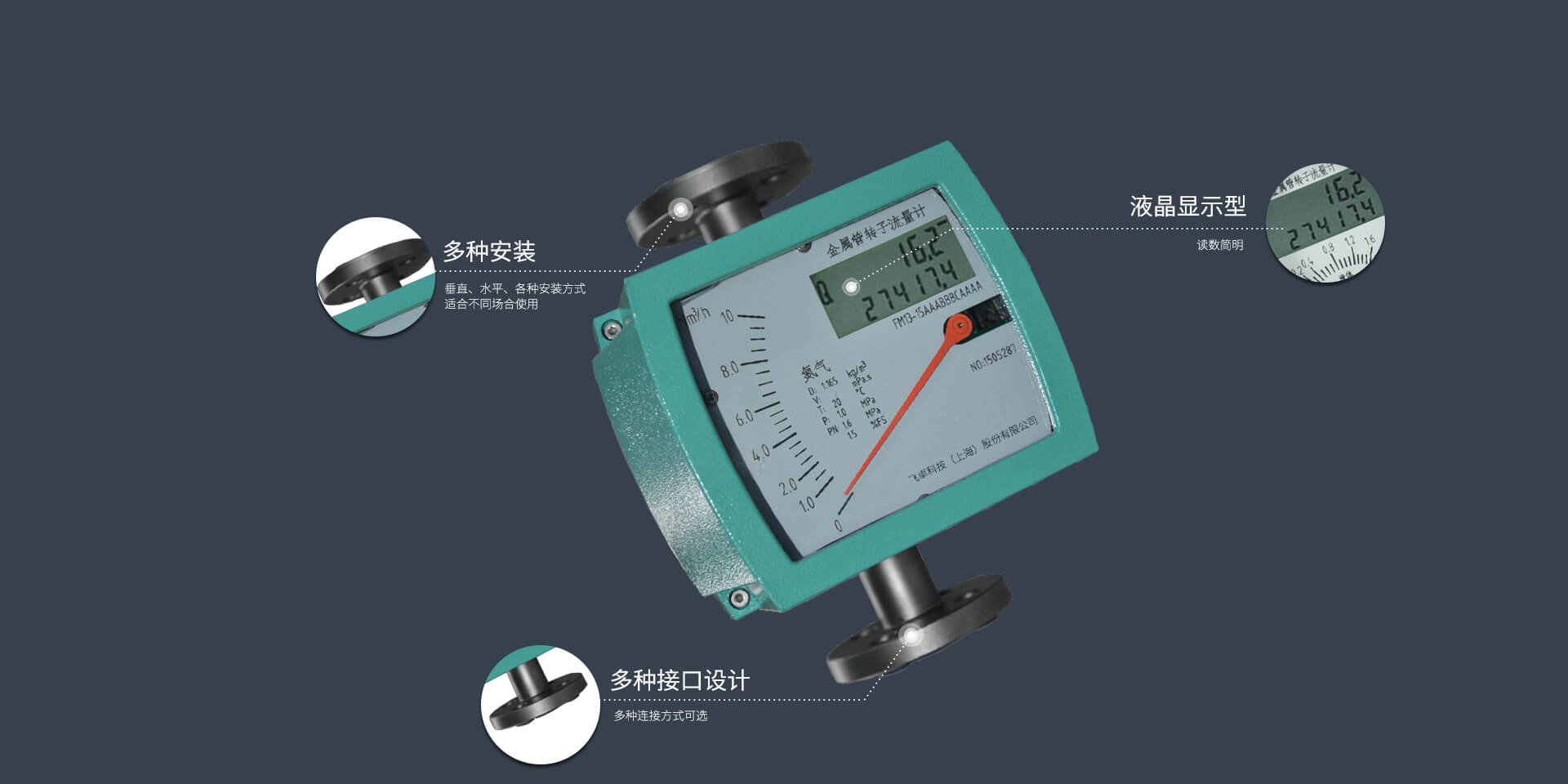 FM13 金属转子流量计-标准型