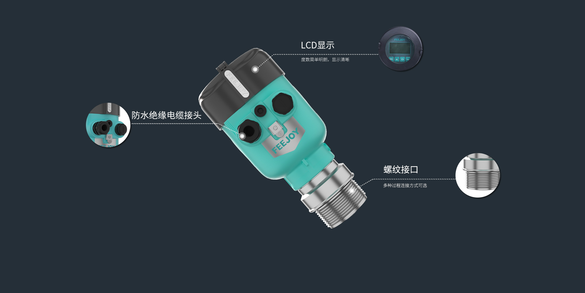 80GHz 雷达物位计